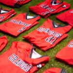 Walnut Creek Crawdads jerseys on the field